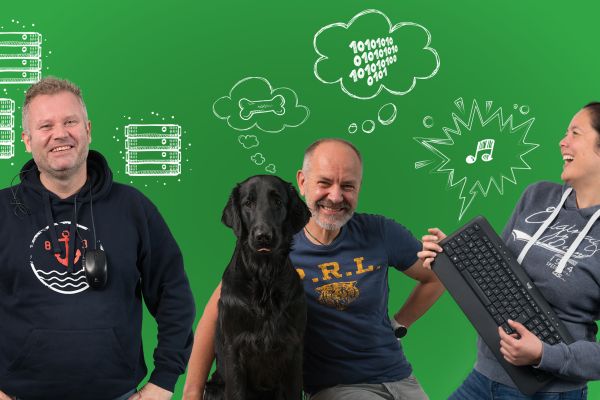 Nils, Robert und Sallo lieben ihren Job als IT Administratoren - nicht nur fachlich, sondern auch das Arbeiten im Team.